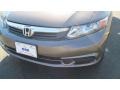 2012 Urban Titanium Metallic Honda Civic EX-L Sedan  photo #9