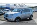 2011 Alabaster Silver Metallic Honda Pilot EX-L  photo #1