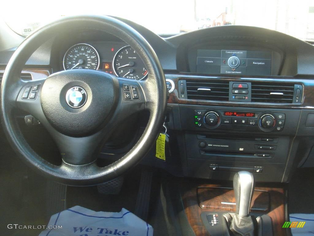 2006 3 Series 330i Sedan - Titanium Silver Metallic / Black photo #19