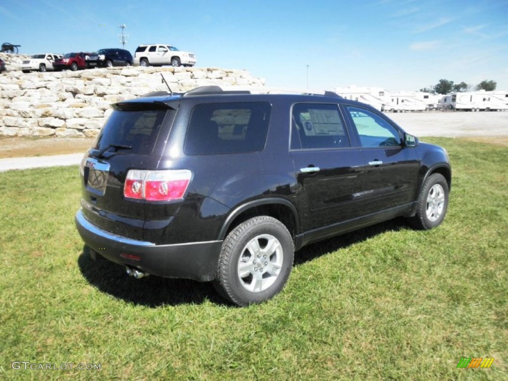Carbon Black Metallic 2012 GMC Acadia SLE Exterior Photo #54041192