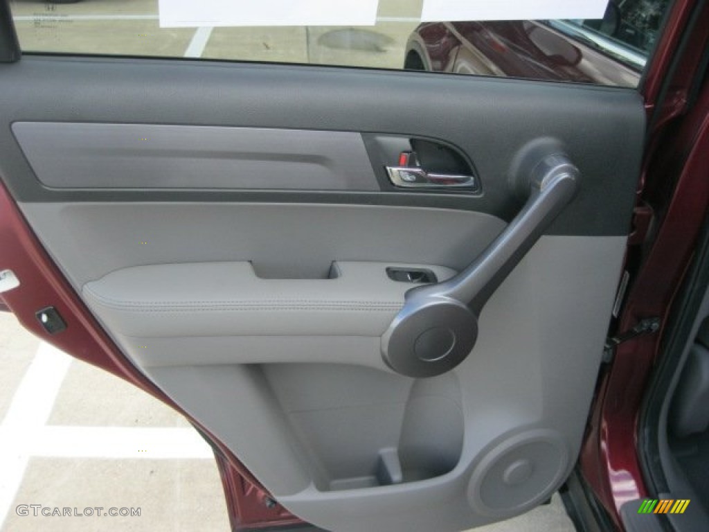 2009 CR-V EX-L 4WD - Tango Red Pearl / Gray photo #30