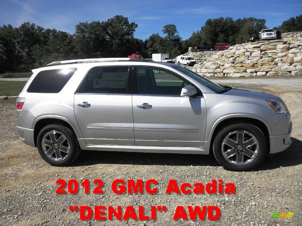 2012 Acadia Denali AWD - Quicksilver Metallic / Ebony photo #1