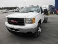 Summit White - Sierra 3500HD Regular Cab Dually Chassis Photo No. 3