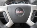 Ebony 2012 GMC Sierra 2500HD SLE Crew Cab 4x4 Steering Wheel