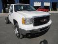 Summit White - Sierra 3500HD Regular Cab Dually Chassis Photo No. 2