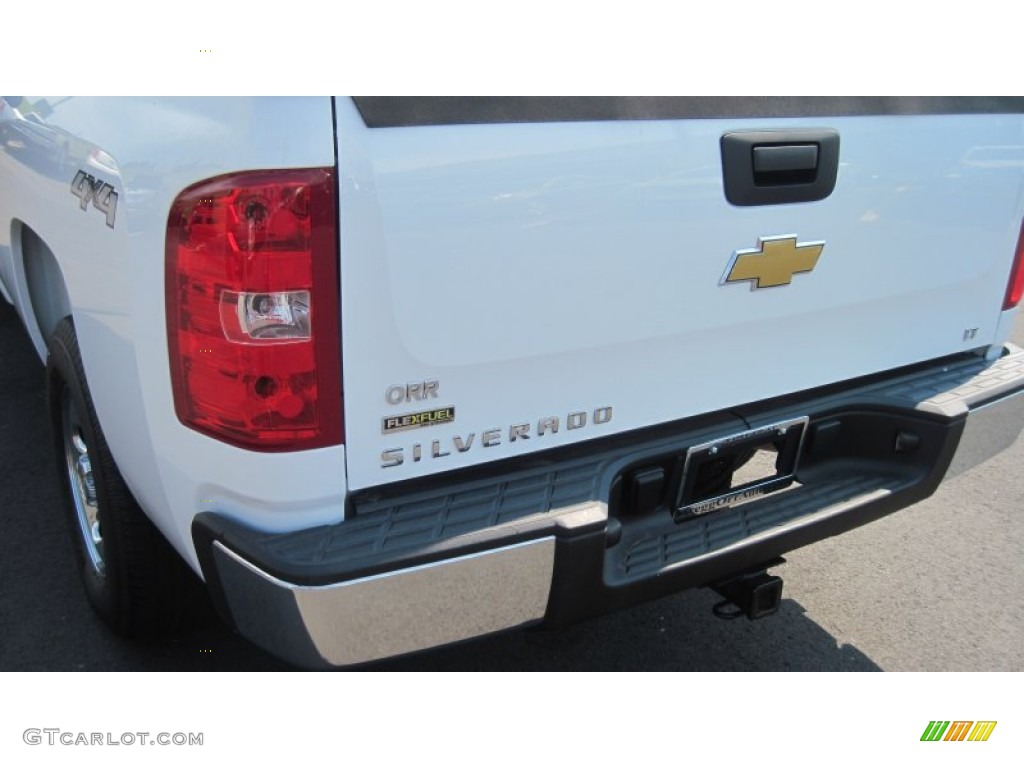 2009 Silverado 1500 LT Extended Cab 4x4 - Summit White / Ebony photo #17