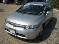 2007 Alabaster Silver Metallic Honda Civic Hybrid Sedan  photo #2