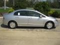 2007 Alabaster Silver Metallic Honda Civic Hybrid Sedan  photo #3