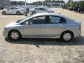 2007 Alabaster Silver Metallic Honda Civic Hybrid Sedan  photo #4