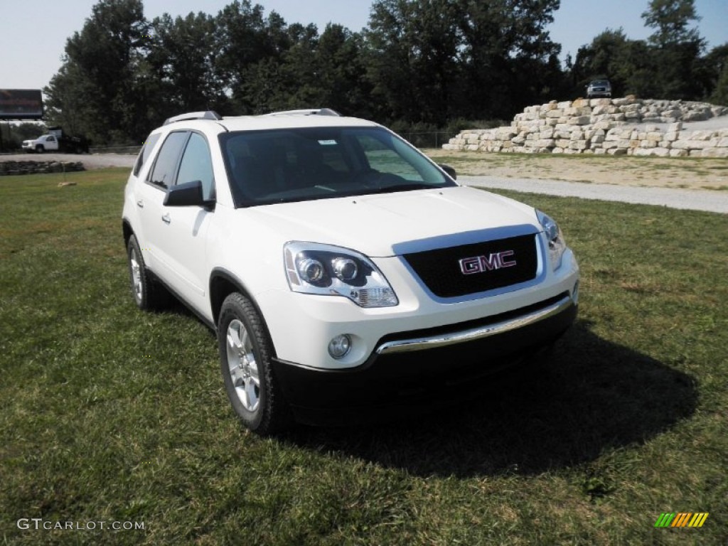 Summit White 2012 GMC Acadia SL Exterior Photo #54044246