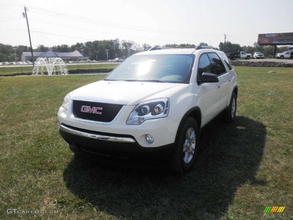 Summit White 2012 GMC Acadia SL Exterior Photo #54044255