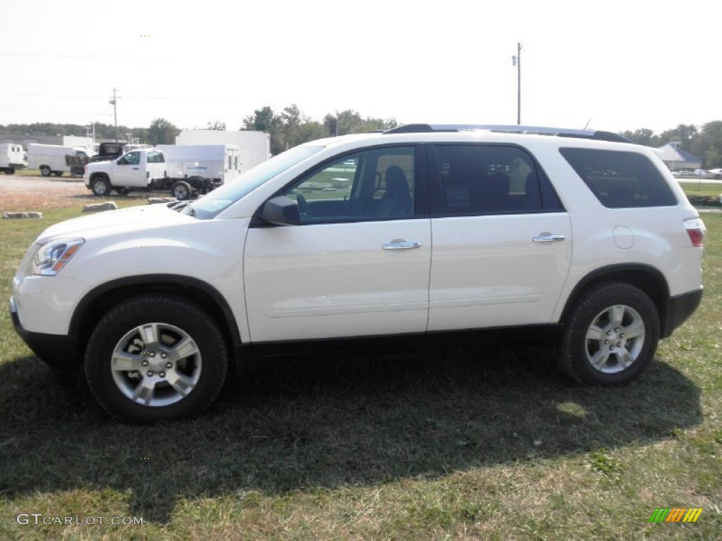 Summit White 2012 GMC Acadia SL Exterior Photo #54044275