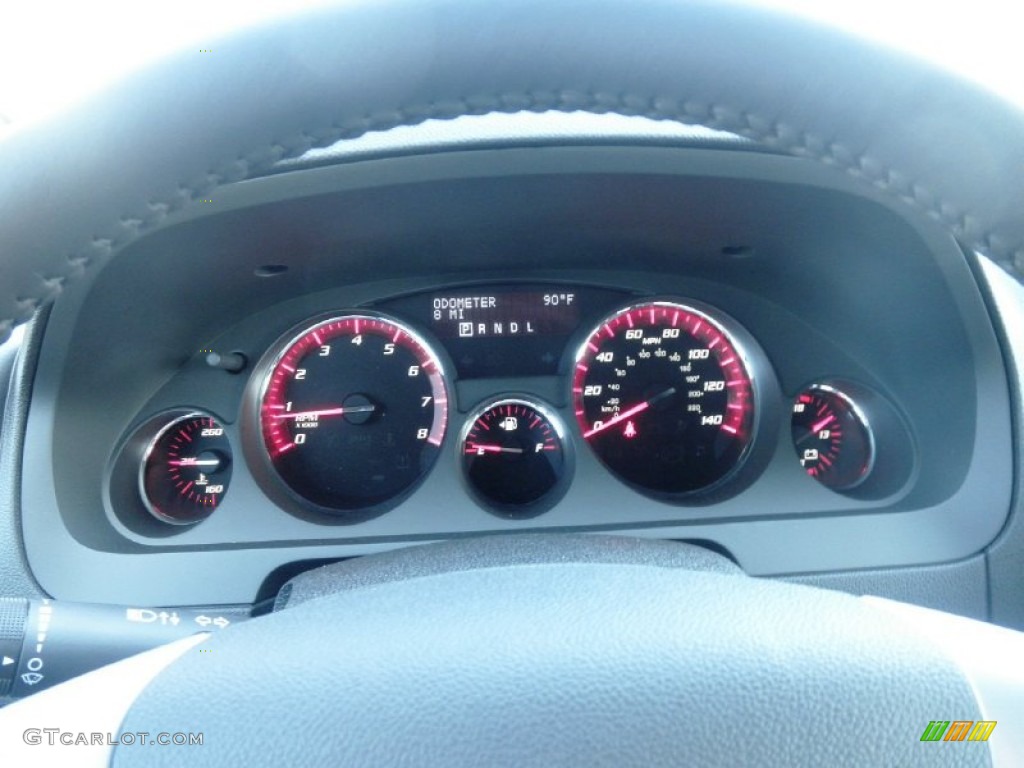 2012 GMC Acadia SL Gauges Photo #54044312