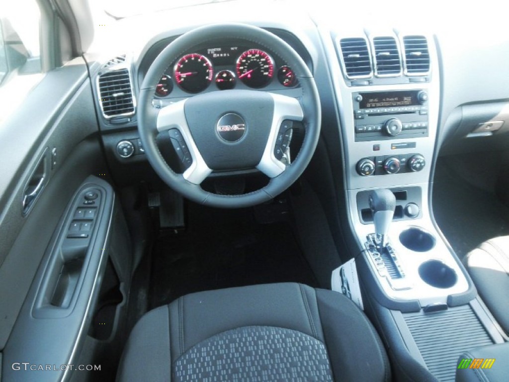 2012 GMC Acadia SL Ebony Dashboard Photo #54044330
