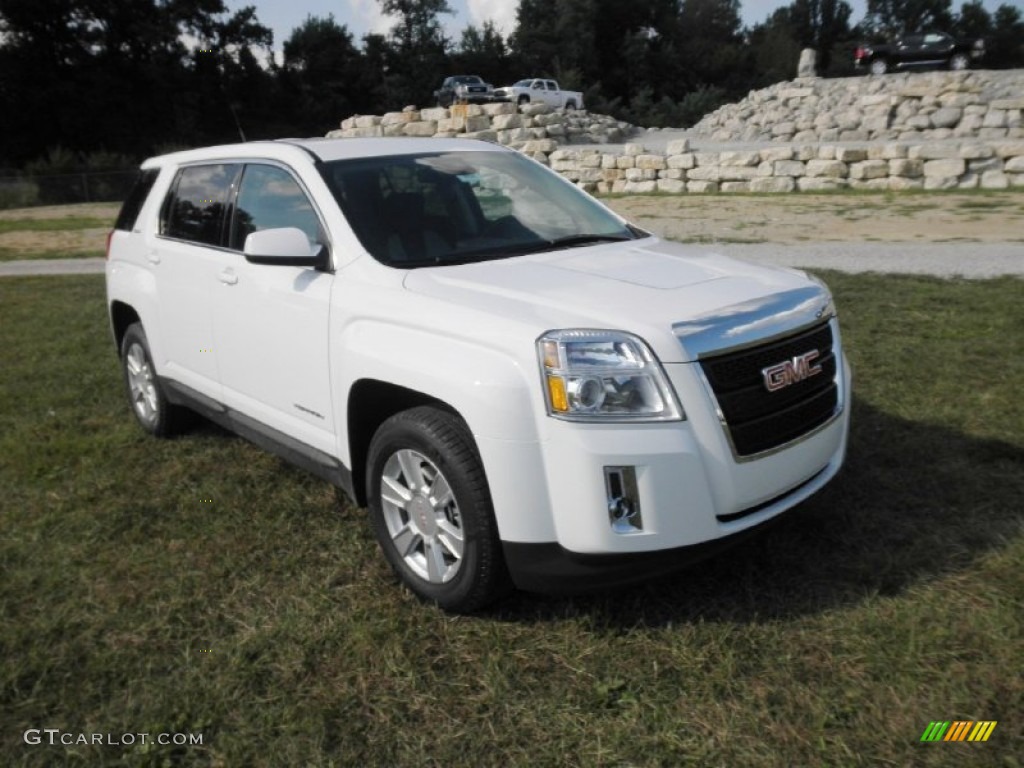 Olympic White 2012 GMC Terrain SLE Exterior Photo #54044684