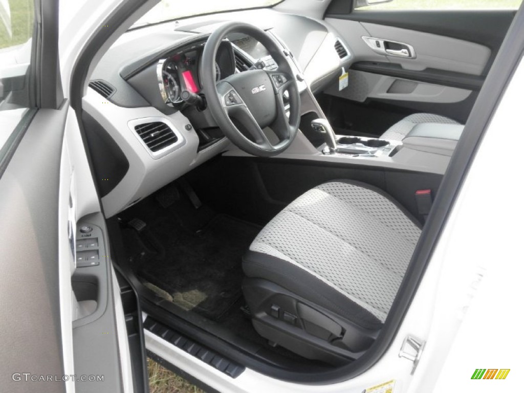 Light Titanium Interior 2012 GMC Terrain SLE Photo #54044711