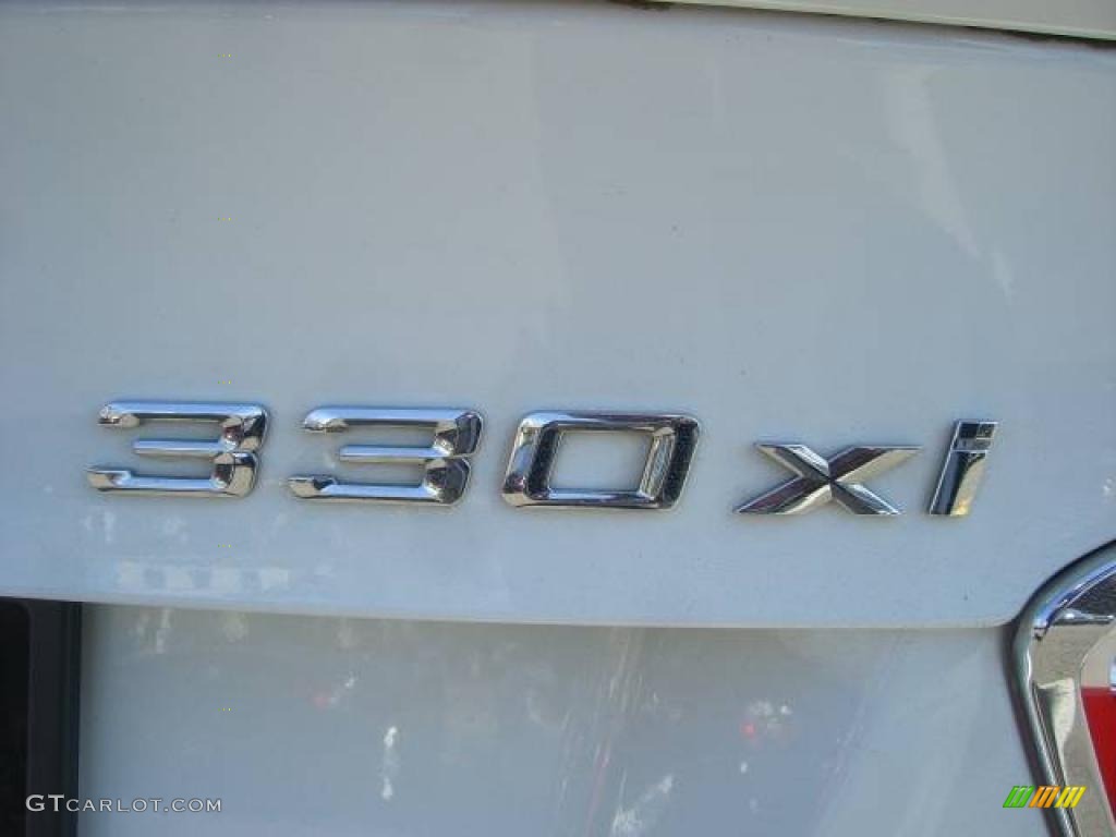 2006 3 Series 330xi Sedan - Alpine White / Beige photo #6