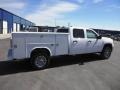 Summit White - Sierra 3500HD Work Truck Crew Cab Utility Truck Photo No. 23