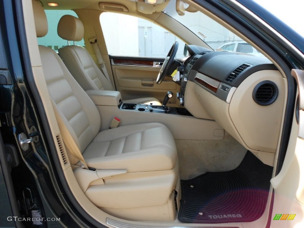 Pure Beige Interior 2005 Volkswagen Touareg V6 Photo #54048284