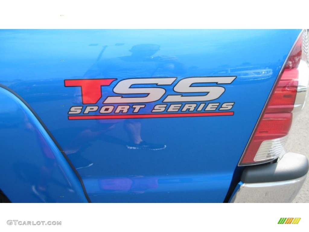 2011 Tacoma V6 TSS Double Cab 4x4 - Speedway Blue / Graphite Gray photo #15