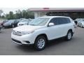 2011 Blizzard White Pearl Toyota Highlander   photo #1