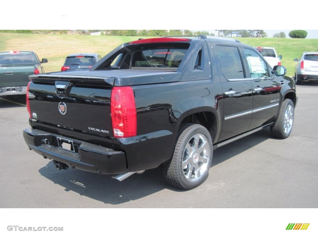 Black Raven 2011 Cadillac Escalade EXT Premium AWD Exterior Photo #54049104
