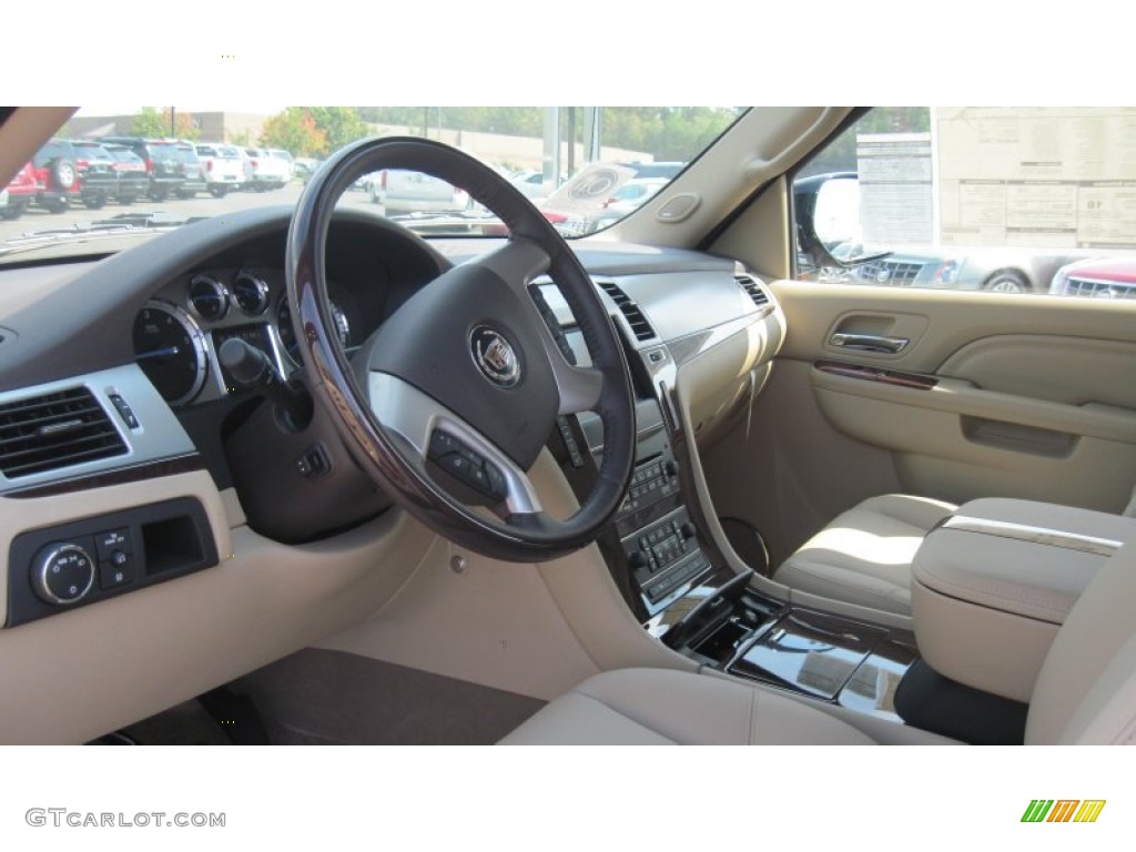 2011 Cadillac Escalade EXT Premium AWD Cashmere/Cocoa Dashboard Photo #54049172