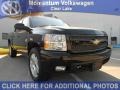 2008 Black Chevrolet Silverado 1500 LT Crew Cab  photo #1