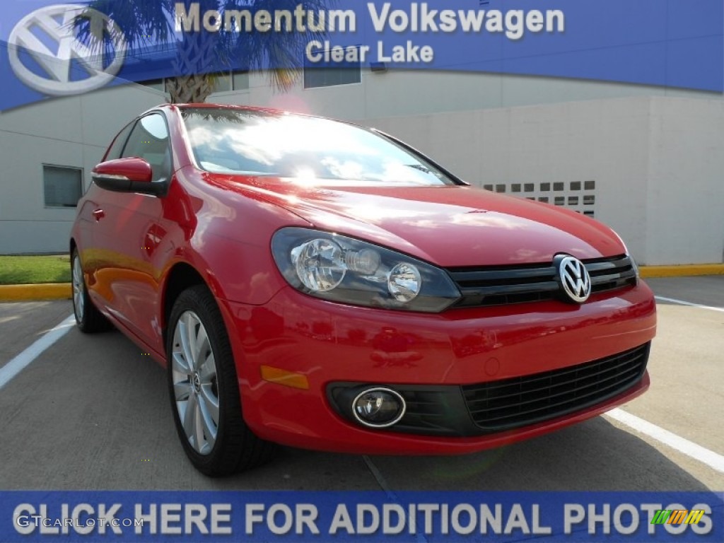 Tornado Red Volkswagen Golf