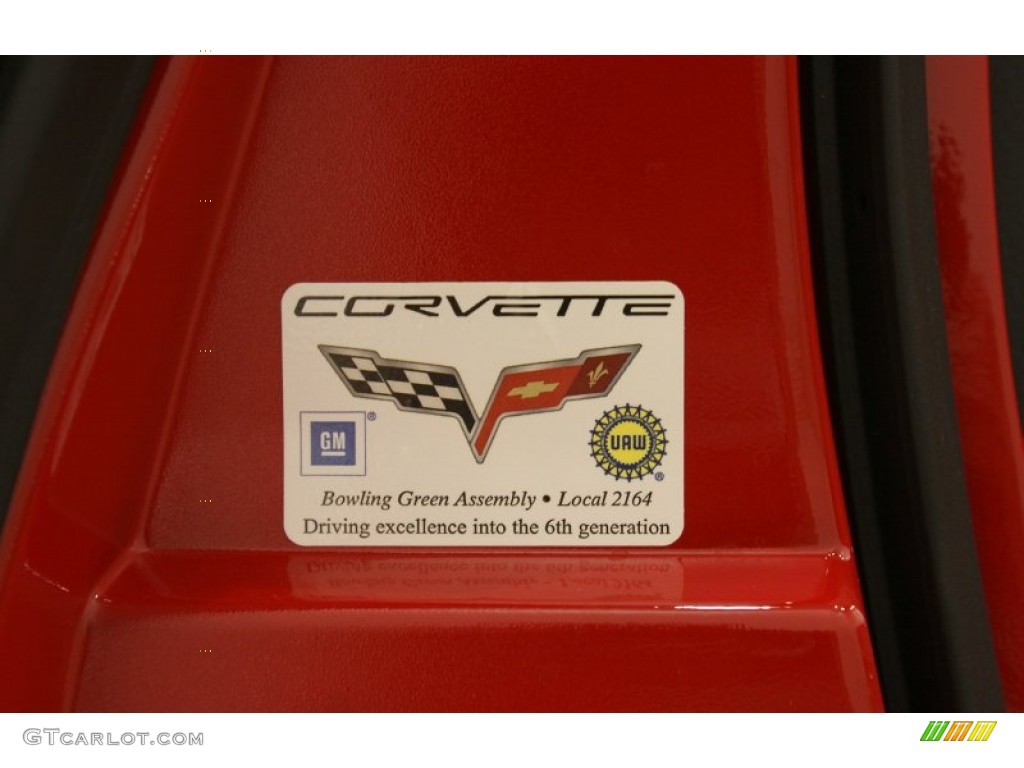 2006 Chevrolet Corvette Convertible Info Tag Photo #54049829