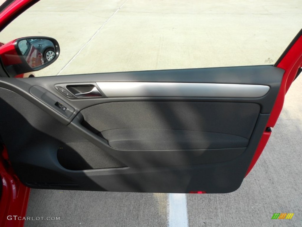 2012 Golf 2 Door TDI - Tornado Red / Titan Black photo #12