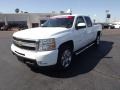 2011 Summit White Chevrolet Silverado 1500 LTZ Crew Cab 4x4  photo #1