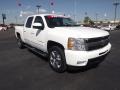 2011 Summit White Chevrolet Silverado 1500 LTZ Crew Cab 4x4  photo #3