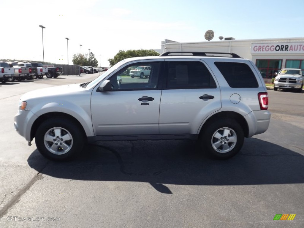 2009 Escape XLT V6 - Brilliant Silver Metallic / Charcoal photo #8