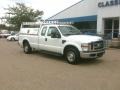 Oxford White 2010 Ford F250 Super Duty XL SuperCab