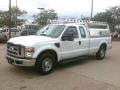 Oxford White - F250 Super Duty XL SuperCab Photo No. 2