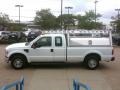 Oxford White - F250 Super Duty XL SuperCab Photo No. 3