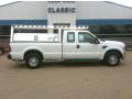 Oxford White - F250 Super Duty XL SuperCab Photo No. 4