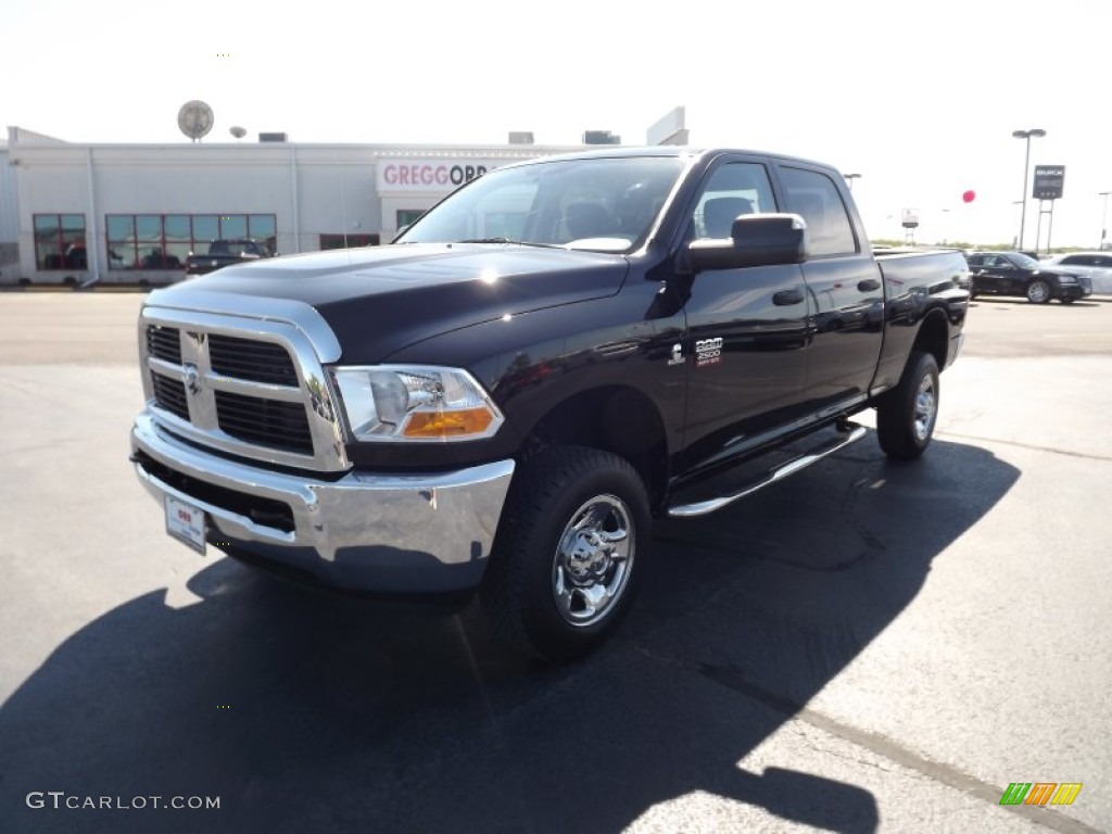 2012 Ram 2500 HD ST Crew Cab 4x4 - Black / Dark Slate/Medium Graystone photo #1