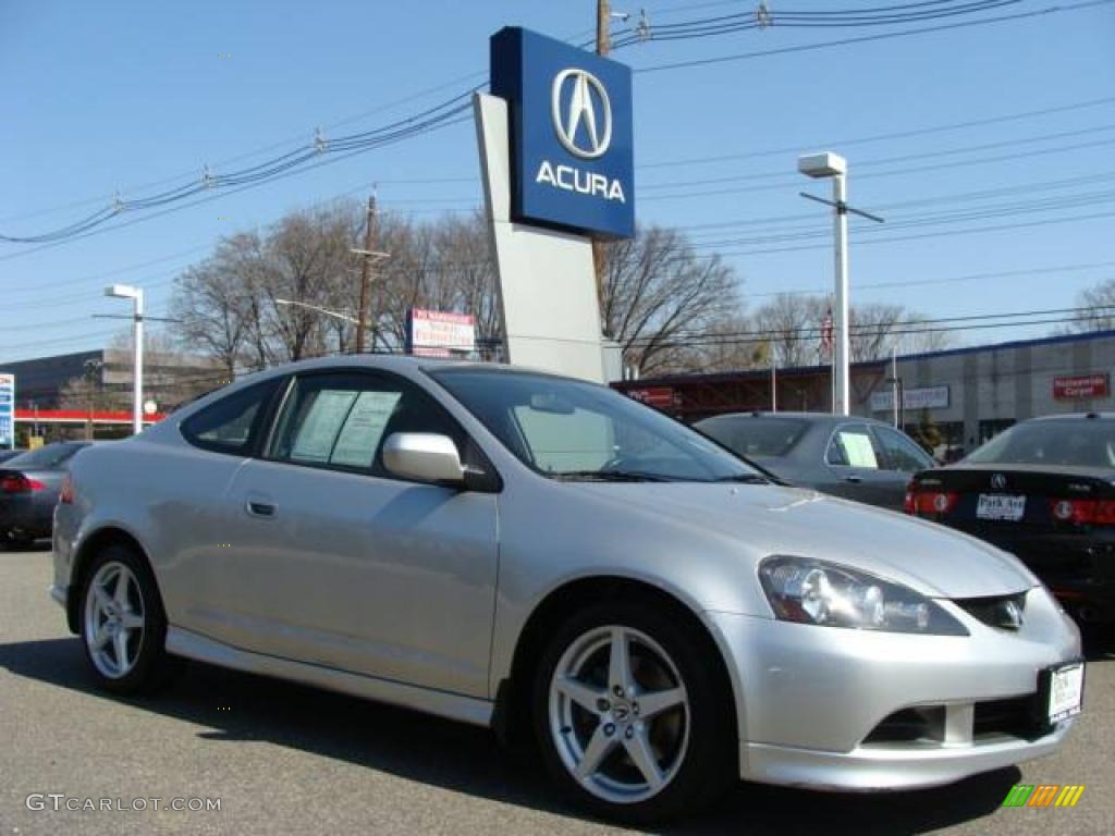 Alabaster Silver Metallic Acura RSX