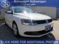 2012 Candy White Volkswagen Jetta SE Sedan  photo #1