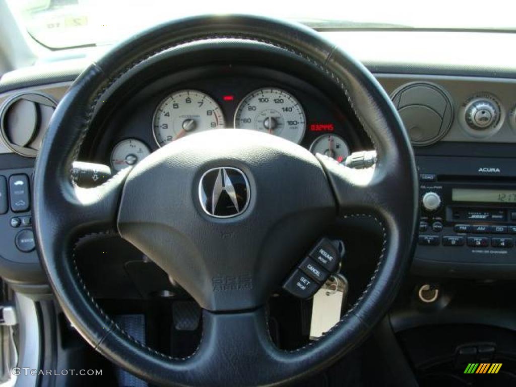 2006 RSX Type S Sports Coupe - Alabaster Silver Metallic / Ebony photo #10