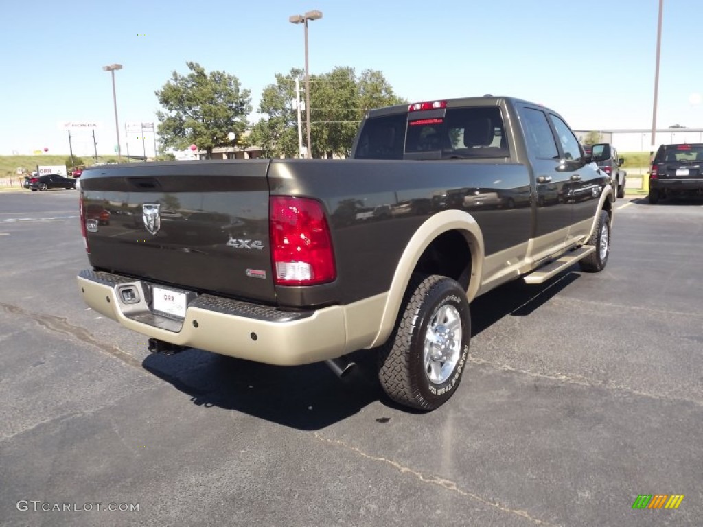 Sagebrush Pearl 2011 Dodge Ram 2500 HD Laramie Longhorn Crew Cab 4x4 Exterior Photo #54052241