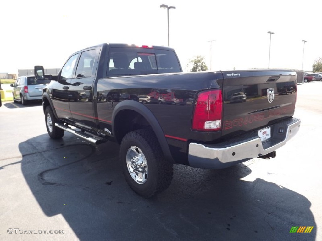 2011 Ram 2500 HD Power Wagon Crew Cab 4x4 - Brilliant Black Crystal Pearl / Dark Slate/Medium Graystone photo #7