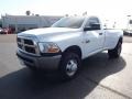 Bright White - Ram 3500 HD ST Regular Cab 4x4 Dually Photo No. 1