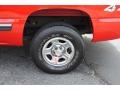 2002 Victory Red Chevrolet Silverado 1500 LS Regular Cab 4x4  photo #13