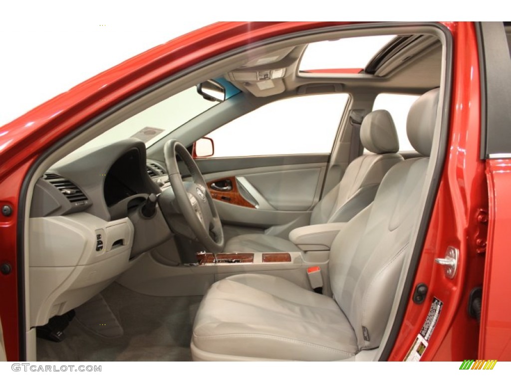 2009 Camry XLE - Barcelona Red Metallic / Ash photo #6