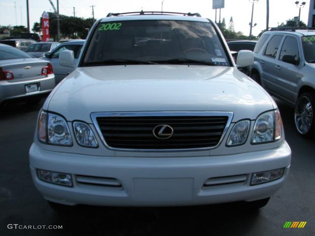 2002 LX 470 - Golden Pearl / Ivory photo #3