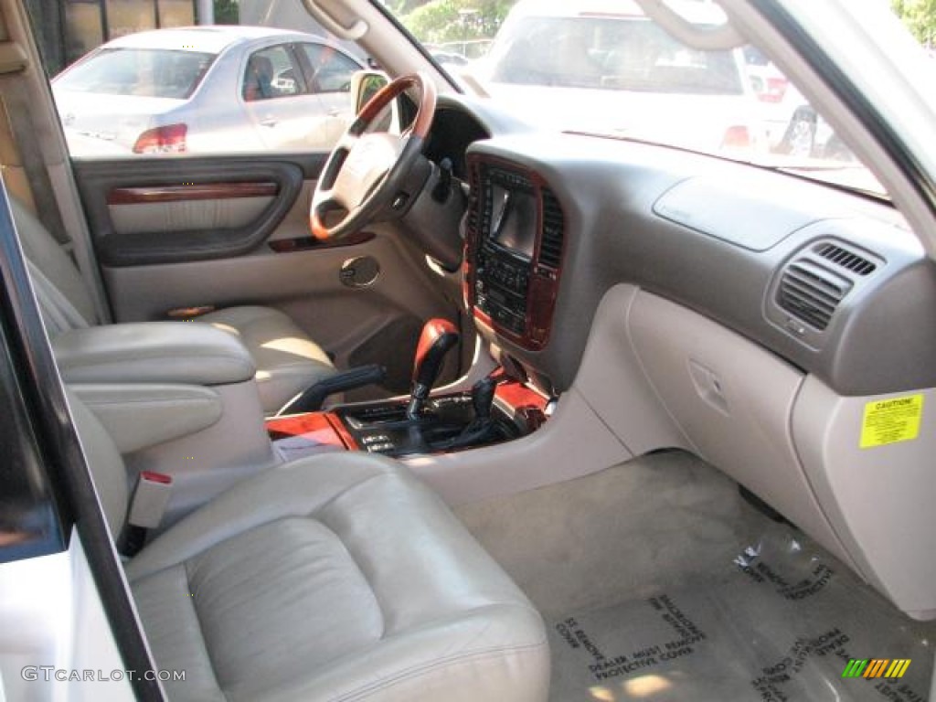 2002 LX 470 - Golden Pearl / Ivory photo #8