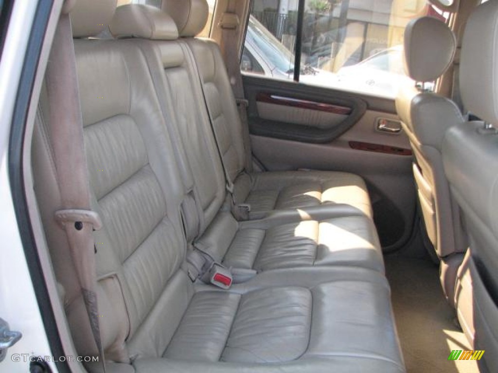 2002 LX 470 - Golden Pearl / Ivory photo #13